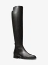 Michael Kors Britt Smooth Wide Width Boot In Black