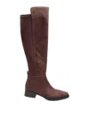 Michael Kors Lex Boot In Chocolate Color Suede In Brown