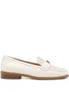 Michael Kors Lex Leather Logo Loafer In Animal Print