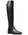 Michael Kors Lex Wide Calf Tall Boots In Black