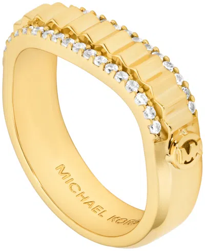 Michael Kors Lexington Band Ring In Pattern