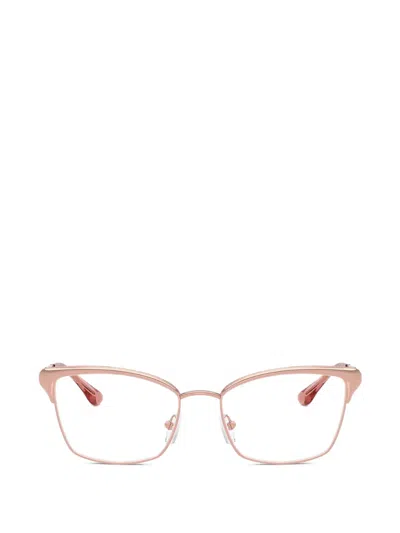 Michael Kors Lexington Square-frame Glasses In Pink