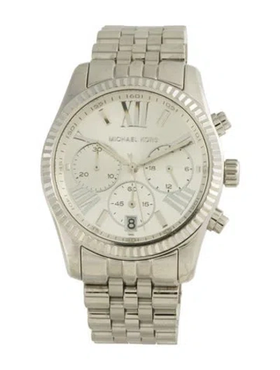 Pre-owned Michael Kors Lexington Watch, 38mm In Multi