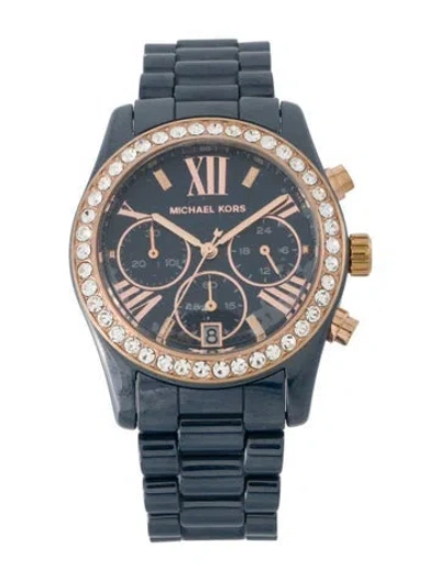 Pre-owned Michael Kors Lexington Watch, 38mm In Multi