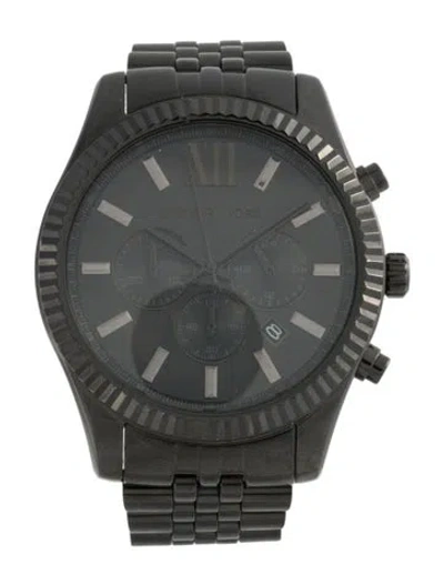 Pre-owned Michael Kors Lexington Watch, 45mm In Multi