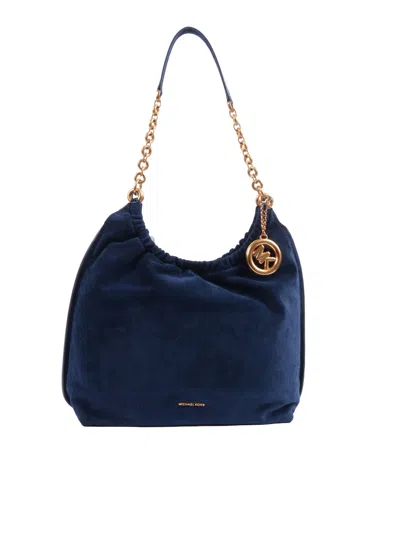 Michael Kors Lg Cinch Msgr In Blue