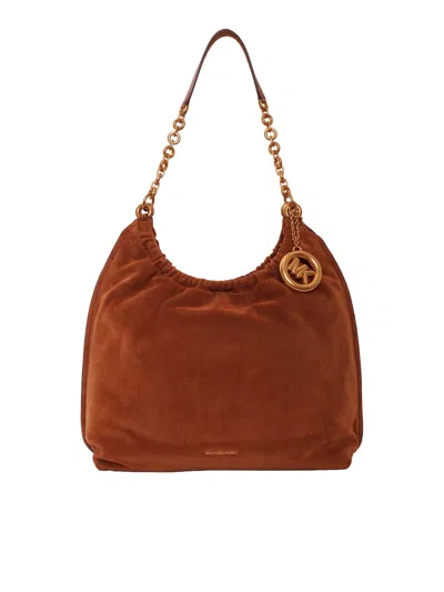 Michael Kors Lg Cinch Msgr In Brown