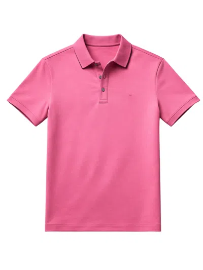Michael Kors Lightweight Organic Cotton T-shirt For Men In Pink