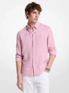 Michael Kors Linen Shirt In Pink