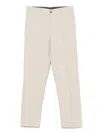Michael Kors Linen Trousers In Neutral