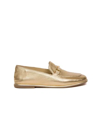 Michael Kors Loafer In Gold