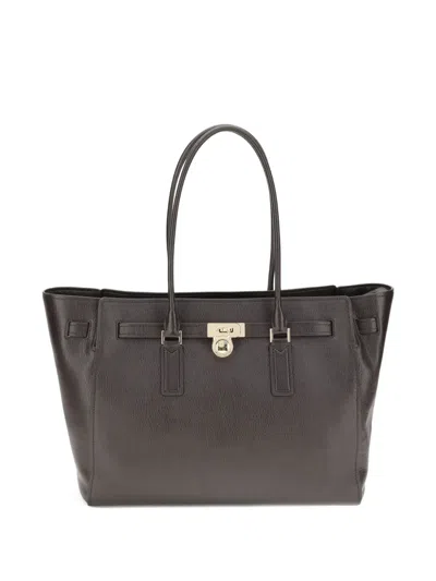MICHAEL KORS LOCK-DETAIL TOTE BAG