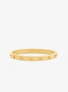 Michael Kors Logo Bangle In Gold