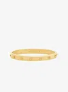 Michael Kors Logo Bangle In Gold