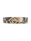 Michael Kors Logo-buckle Belt In Black
