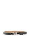 Michael Kors Logo-buckle Detailing Belt In Schwarz