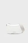 Michael Kors Logo Cross-body Bag In White