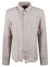 Michael Kors Linen Shirt Long Sleeves In Sabbia