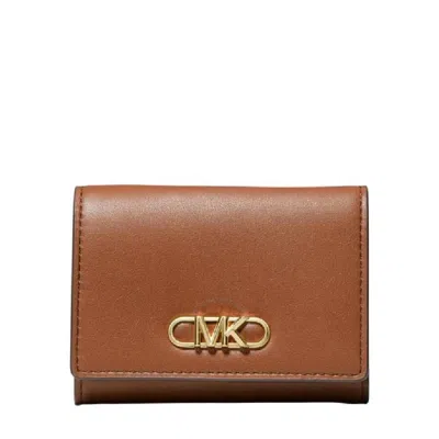Michael Kors Logo Details Trifold French Purse Wallet