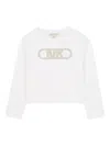 Michael Kors Logo-embellished T-shirt In White