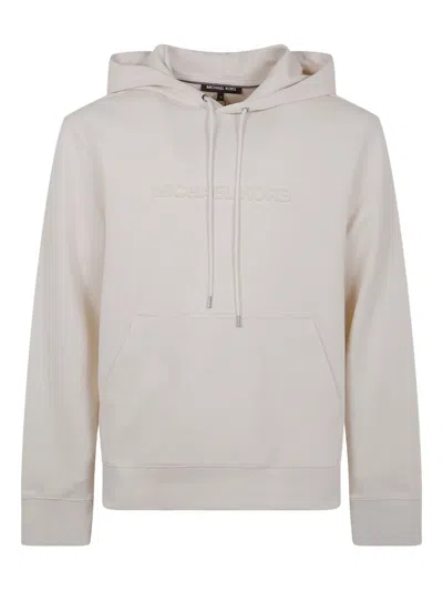 MICHAEL KORS LOGO-EMBOSSED HOODIE