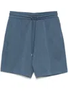 Michael Kors Logo-embossed Shorts In Blue