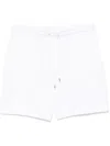 Michael Kors Logo-embossed Shorts In White
