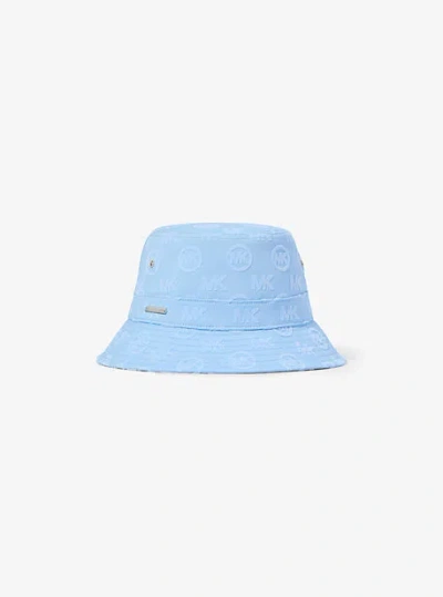 Michael Kors Logo Embossed Stretch Cotton Bucket Hat