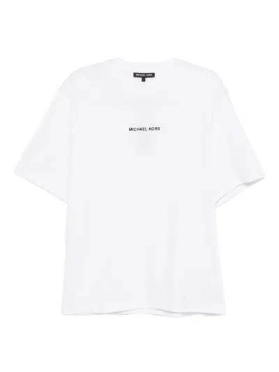 Michael Kors Logo-embroidered Cotton T-shirt
