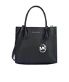 Michael Kors Logo Handbag In Black