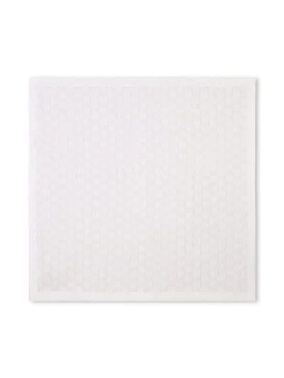 Michael Kors Logo-jacquard Blanket In White
