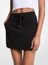 Michael Kors Logo Jacquard Mini Skirt