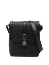 Michael Kors Logo-lock Leather Messenger Bag In Pattern