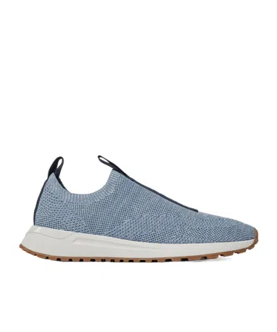 Michael Kors Logo Low-top Casual Shoes In Blue