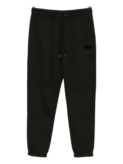 Michael Kors Logo-patched Track Pants In Black