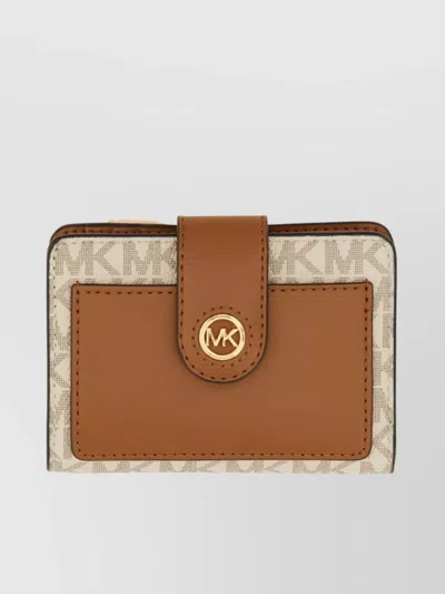 Michael Kors Logo Pattern Cardholder With Multiple Slots
