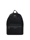 Michael Kors Backpack With Logo Malone In Black
