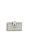 Michael Kors Medium Tab Pocket Bifold Wallet In White