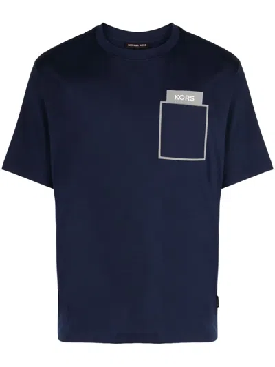 Michael Kors Heat Transfer T-shirt In Midnight