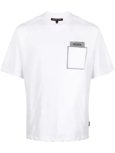 Michael Kors Logo-print Cotton T-shirt In White