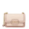 Michael Kors Logo-print Shoulder Bag In Pink
