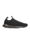 Michael Kors Logo-print Sock-style Sneakers In Black