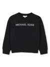 Michael Kors Logo-print Sweatshirt In Black
