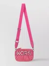 Michael Kors Logo Quilted Camera Bag With Adjustable Strap