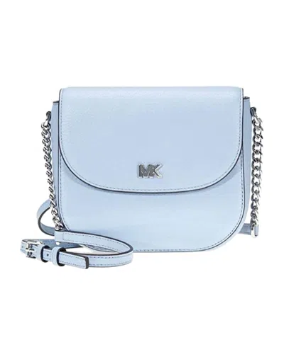 Michael Kors Logo Shoulder Bag In Blue