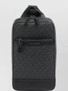 Michael Kors Logo Slingpack Adjustable Strap Design In Black