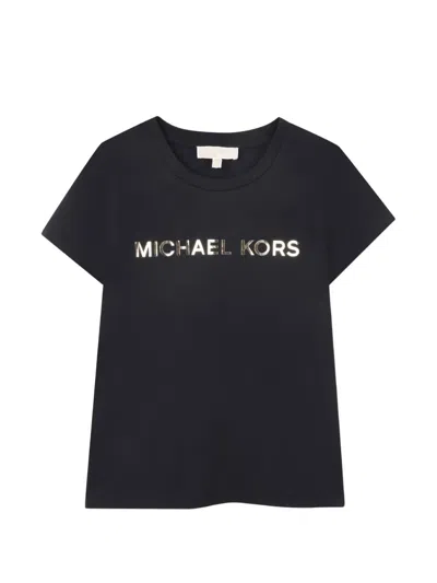 Michael Kors Logo T-shirt In Multi