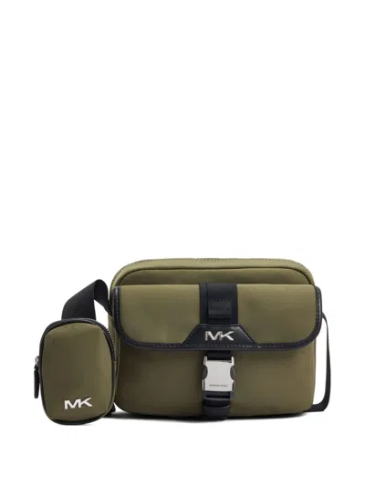 Michael Kors Logo Utility Bag In Green