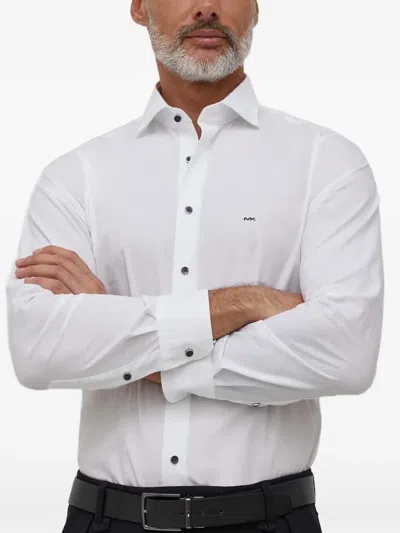 Michael Kors Logo-detail Shirt In Multi