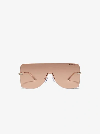 Michael Kors London Sunglasses In Brown